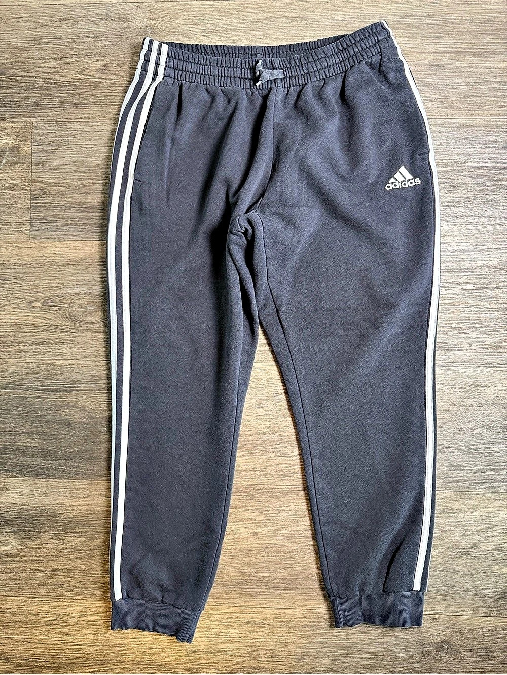 adidas Joggers Mens Large Black